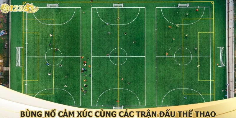Bùng nổ cảm xúc cùng các trận đấu thể thao
