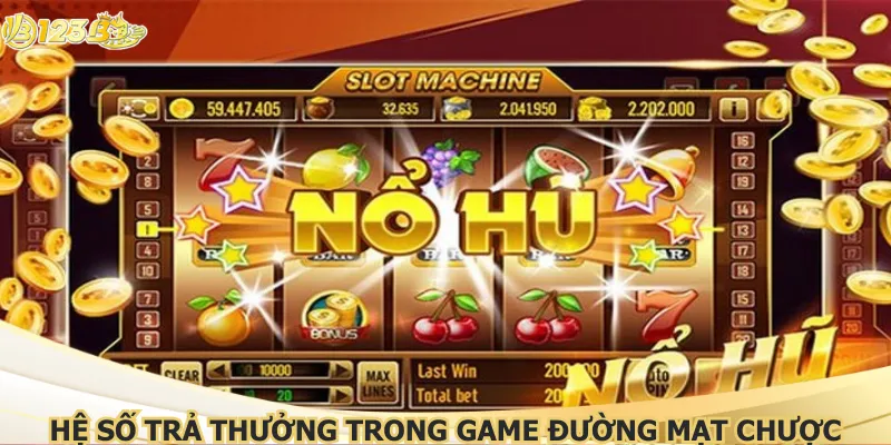 Hệ số trả thưởng trong game đường mạt chược