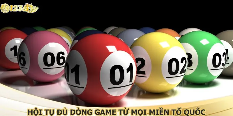 Hội tụ đủ dòng game từ mọi miền tổ quốc